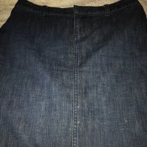 Lilly Pulitzer jean skirt